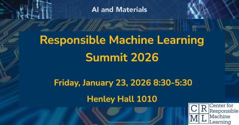 Flyer with details of the summit being held in Henley Hall 1010 on Friday, Jan. 23, 2026